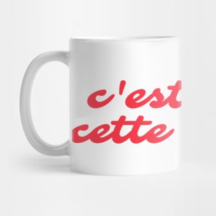 C'est quoi cette merde Mug